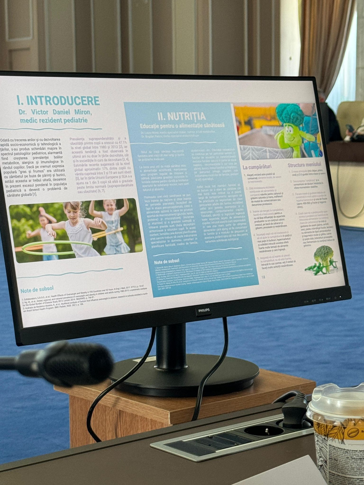 Conferința Națională „Alimentația sănătoasă în unitățile de învățământ preuniversitar”