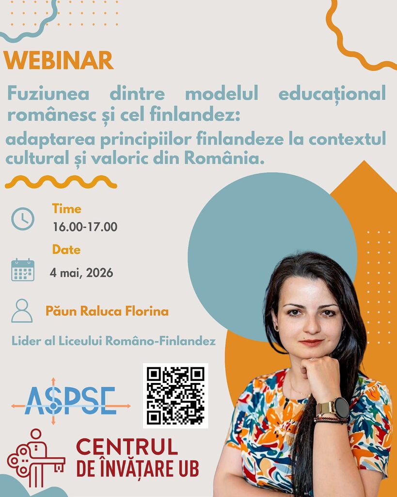 Fuziunea dintre modelul educațional românesc li cel finladez
